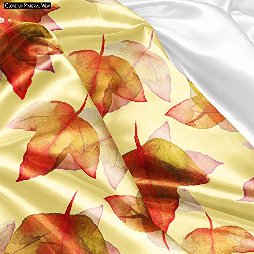 Image of ArtzFolio Autumn Leaves D3 | Reusable Sack Bag | Bag for Gym, Storage, Vegetable & Travel