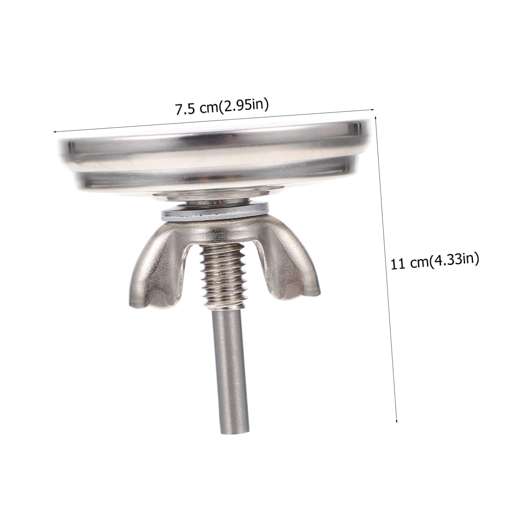 VINTORKY Stainless Steel BBQ Thermometer Instant Read Oven Thermometer for Cooking Meat