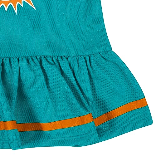 Image of Gerber NFL Baby Girls Jersey Dress and Diaper Cover