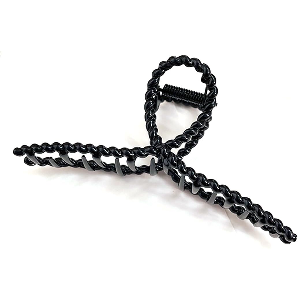Pinzas de pelo grandes de aleación simples 5 unids pelo mujeres pasadores garra para atrapar