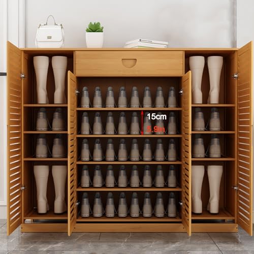 Armoire à chaussures étroite et extensible pour placard et entrée - 5