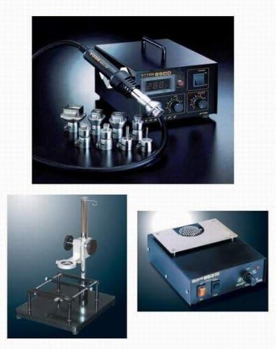 850D Rework Station(8 Nozzles)+Fixture+Hot Plate
