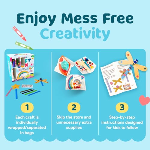 Mumaloo 0202/2022 Craft Box For Kids - 10 Creative Arts And Crafts thumb #3