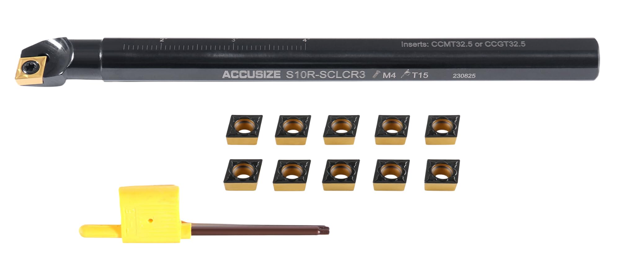 Indexable Boring Bar - 5/8" SCLCR, CCMT Inserts -1 Indexable Boring Bar - 5/8" SCLCR, CCMT Inserts -1
