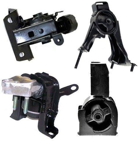 K0052 Fits 2003-2008 Toyota Matrix Base/XR 1.8L 2WD MANUAL Engine & Trans Mount 4pc : A4219, A4221, A4230, A4218