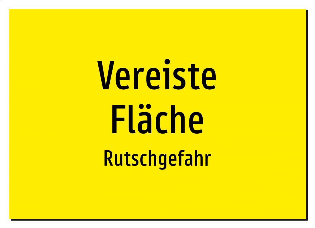 35643-DE-T-08 | Vereiste Fläche - Rutschgefahr