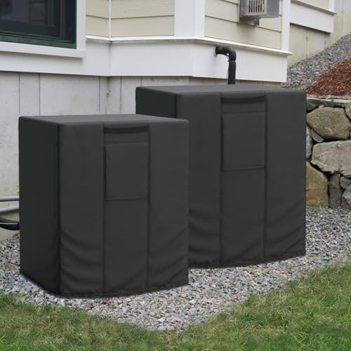 Fundas para aire acondicionado exterior resistente al viento y lluvia 2