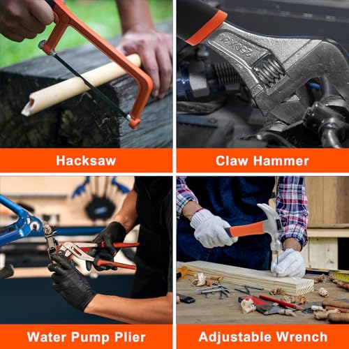 image for COMOWARE 20V Cordless Drill Set Combo Kit,120 Pcs Tool Kit for Home, H