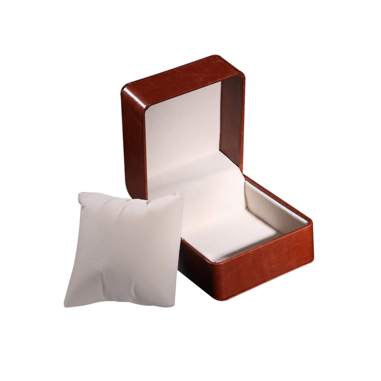 LIFKOME Box ring watch holder travel watch Single Watch Travel Case watch case bracelet storage black leather bracelet watch organizer leather bracelet for women pu single slot women's