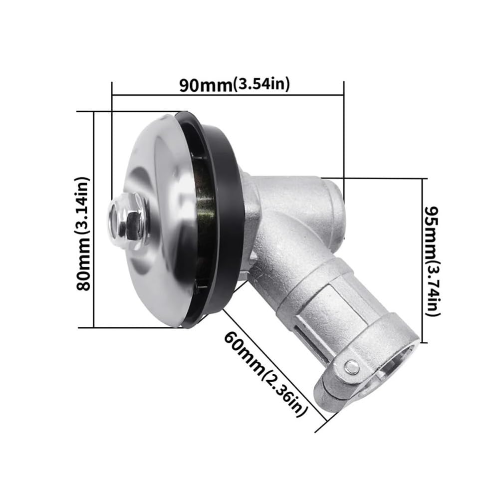 26mm/28mm 7/9 Dientes Caja de Cambios Cabezal de Engranaje desbrozadora Hierba reemplazar pomo de Palanca de Cambios Piezas de cortacésped Herramienta de jardinería(28mm 9t)