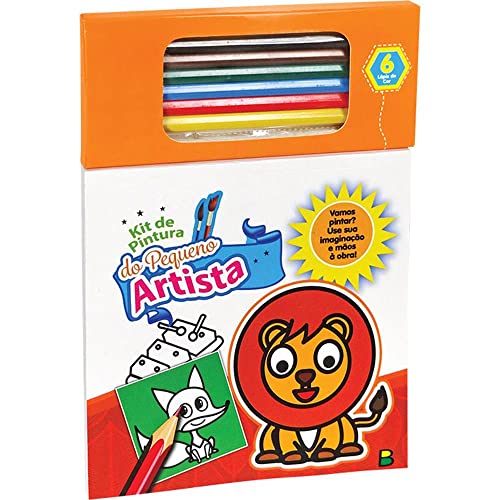 Kit de Pintura do Pequeno Artista: Laranja