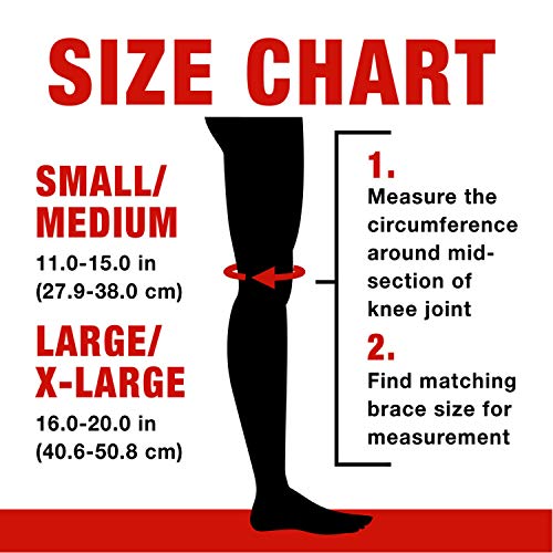 Ace Compression Knee Support Neoprene, Small / Medium #TOP6