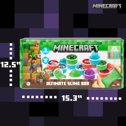 Image of Horizon Group USA Scented Slime Favors, 25 Pack, Minecraft
