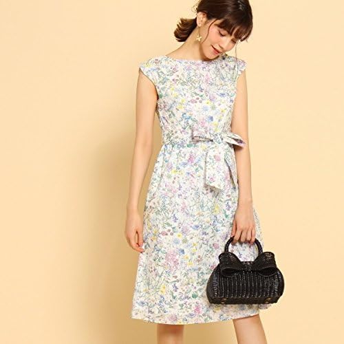 Amazon Co Jp アナトリエ Anatelier Ss Lサイズあり Liberty フラワーワンピース オフホワイト 103 38 M 服 ファッション小物