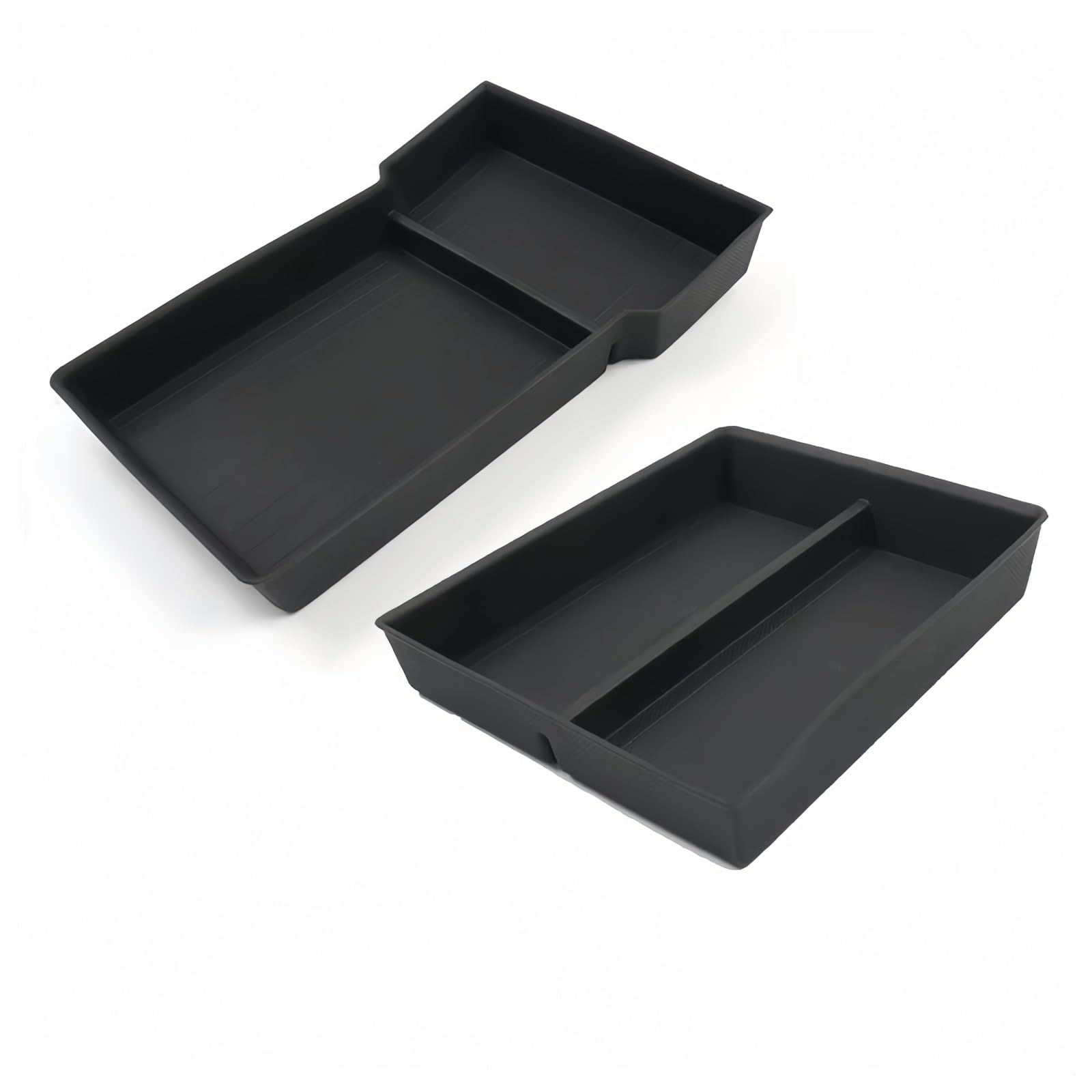 bssyung Center Console Organizer For Tesla for Model Y Juniper 2025 Center Console Storage Organizer Box Tray M 3 Highland 2024(2p New M3 Lower Tray)