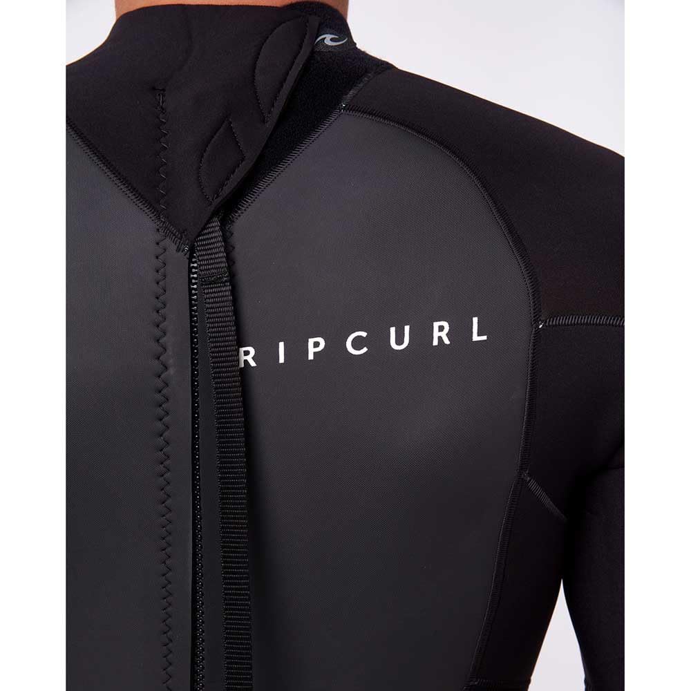 Rip Curl Omega 2023 Traje Corto para Hombre, 2 mm, con Cremallera Trasera, 111MSP, Color Negro