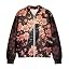 Crow Floral Print Pink Black