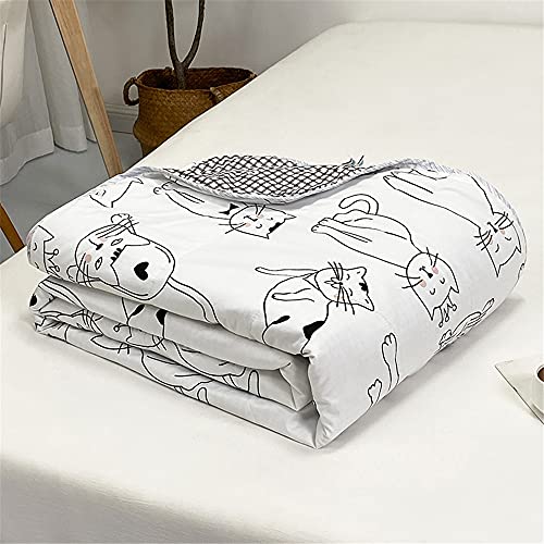 Oduo Colcha Bouti Cama de Verano Microfibra