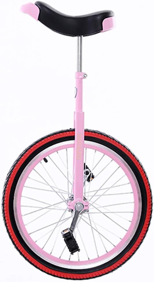16/20/24 Inch Unicycle, Height-Adjustable, Anti-Skid Tires, Balance Cycling Bike, Best Birthday, 3 Colors