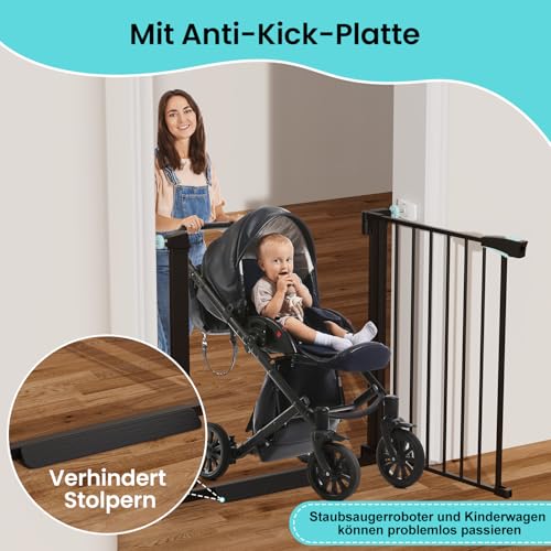 YEAUPE PRO Treppenschutzgitter Ohne Bohren, für Breiten 68-73 cm – Ansicht 6