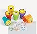 24 pc Goofy Smile Silly Face Stamps [Toy]