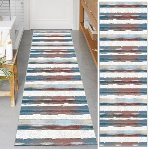 Alfombra de bambú para cocina con diseño moderno lavable 2