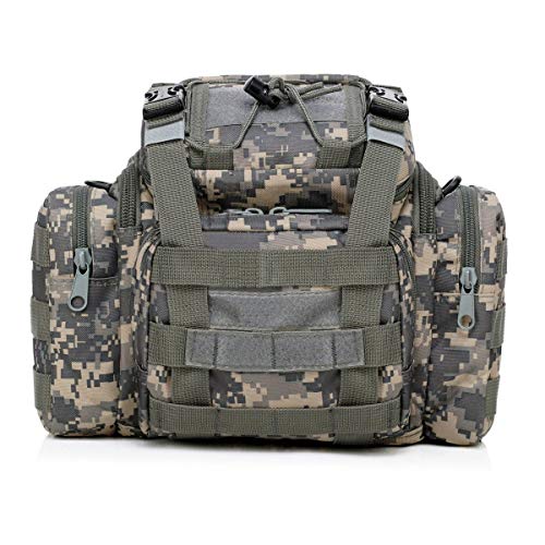G4Free Bolsa de Cintura Táctica 3 Way Military Molle Assault Pouch Utility Trekking