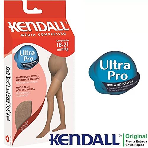 Meia Calça Kendall Compressão para Gestante - Mel - 1653