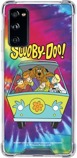 Skinit Clear Phone Case Compatible with Galaxy S20 FE - Officially Licensed Scooby Doo Scooby-Doo Tie Dye Design