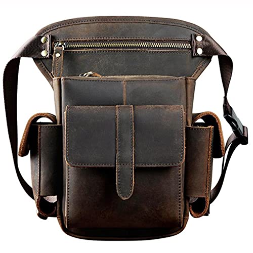 Sac banane en cuir homme pour libérer vos poches en voyage et rando