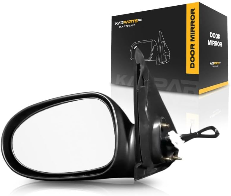 For Nissan Sentra 2004 2005 2006 Door Mirror Driver Side | Power | Non-Heated | Gloss | Replacement For 963025M200 | NI1320144 | NI1320133