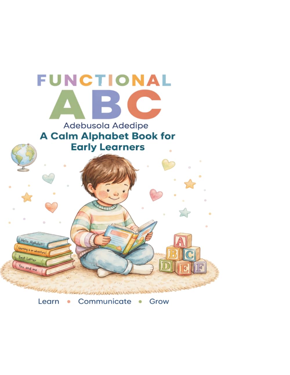 Functional ABC: A Calm and Simple Alphabet Book for Early Learners