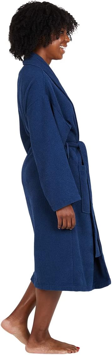 Dock & Bay Bath Robe - For Home or Spa Day - Quick Dry & Super Absorbent - One Size Fits Most - 100% Recycled Materials