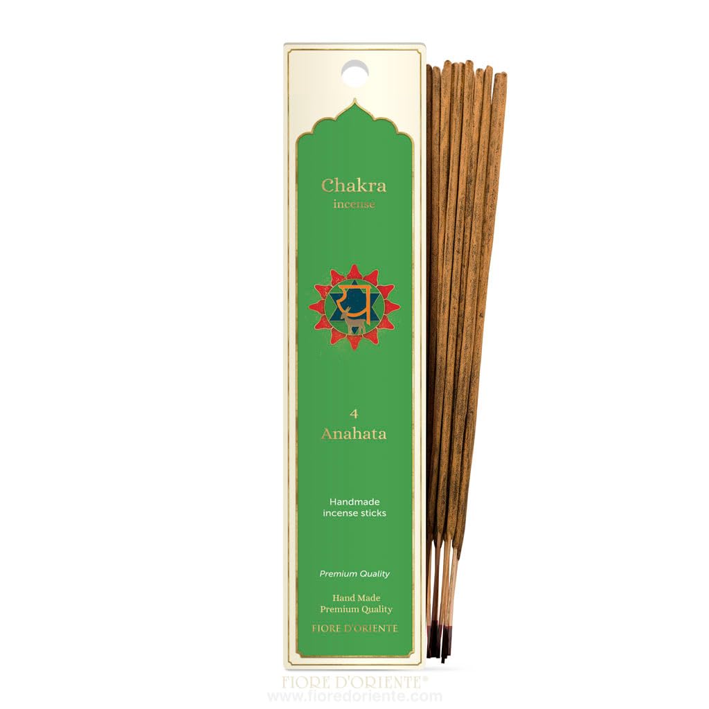 NATURAL INCENSE COMPANY Anahata (green) Chakra Incense 10 Sticks