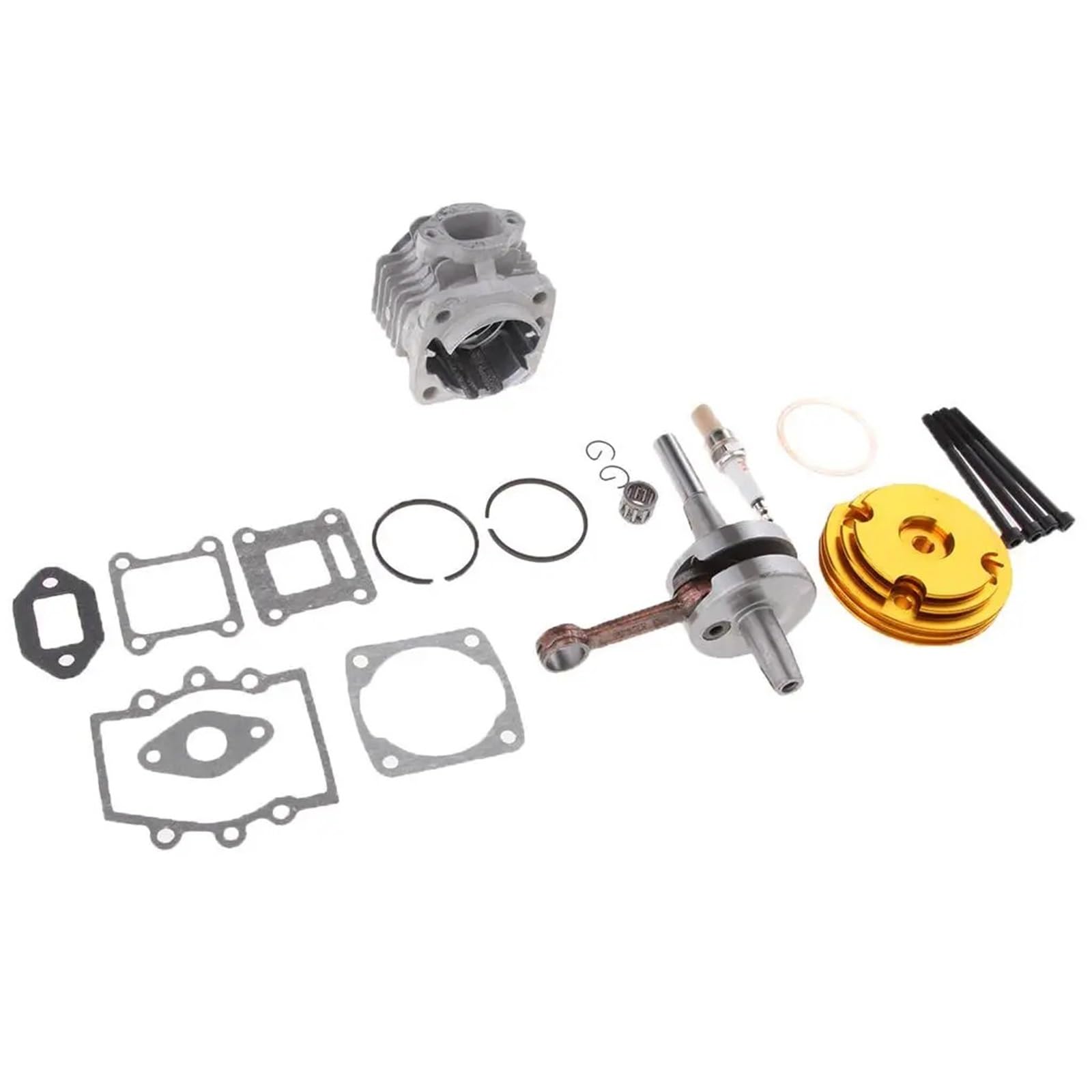 Junta de bolsillo ATV y kit de reconstrucción de cilindro de 44mm para reparar fallos de arranque 7