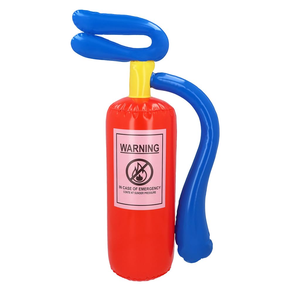 Boland - Aufblasbarer Feuerlöscher, 35 cm | Dekoration und Kostüm Zubehör für Pool Party und Karneval, Wasserspielzeug, Feuerwehr