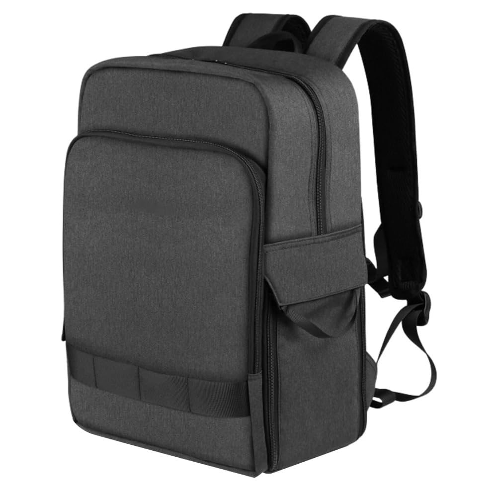 Borsa Reflex Zaini for fotocamera da 14 pollici, resistenti all'usura, doppie spalle, grande capacità, impermeabili, funzionali, for viaggi d'affari uomo