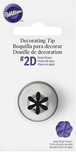 Wilton No.2D punta para decorar, hacer flores