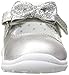 Carter's Every Step Girl's Gigi Baby Girl's Mary Jane Shoe, Silver, 3 M US Infant