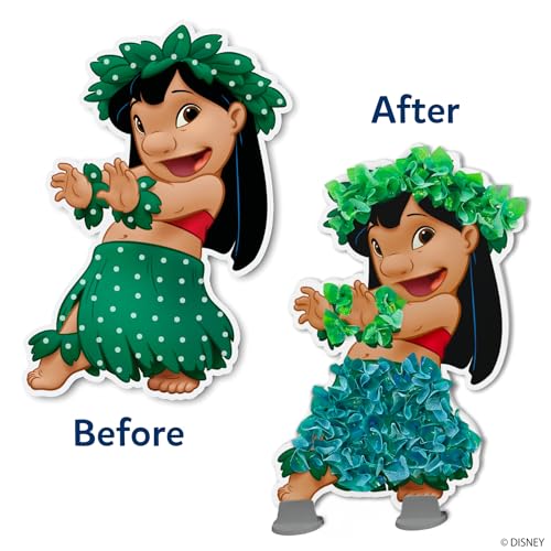 Image of Skillmatics Poke-in Art Lilo & Stitch Characters - Fun No Mess for Kids, Wooden Craft Kits, Creative Activities, Gifts for Girls Boys Ages 4 5 6 7 8 9