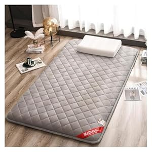 WWBPOIUY Grau Gesteppte Futon-Matratze 120 * 200cm