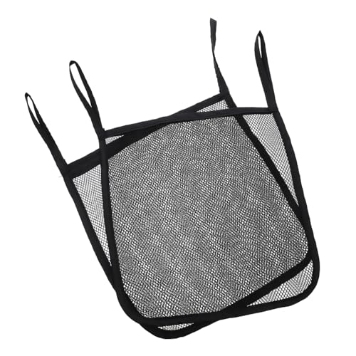 KOCKSHION 2pcs Side Sling Stroller Storage Bag Mesh Hanging Organizer for Stroller Convenient Net Pouch for Diapers Bottles Easy Attachment for Quick Access