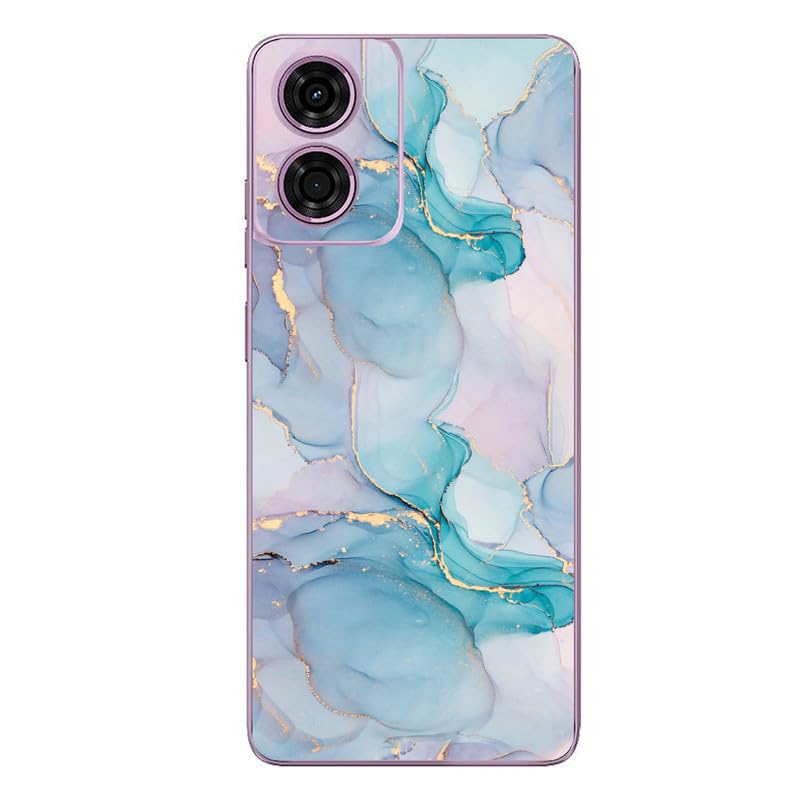 Image of FCS Printed Designer Vinyl Mobile Back Skin Sticker for Motorola Moto G Play (2024) | Protects Against Dust, Precision-Fit, Vinyl, Bubble-Free Installation- (AA-9)
