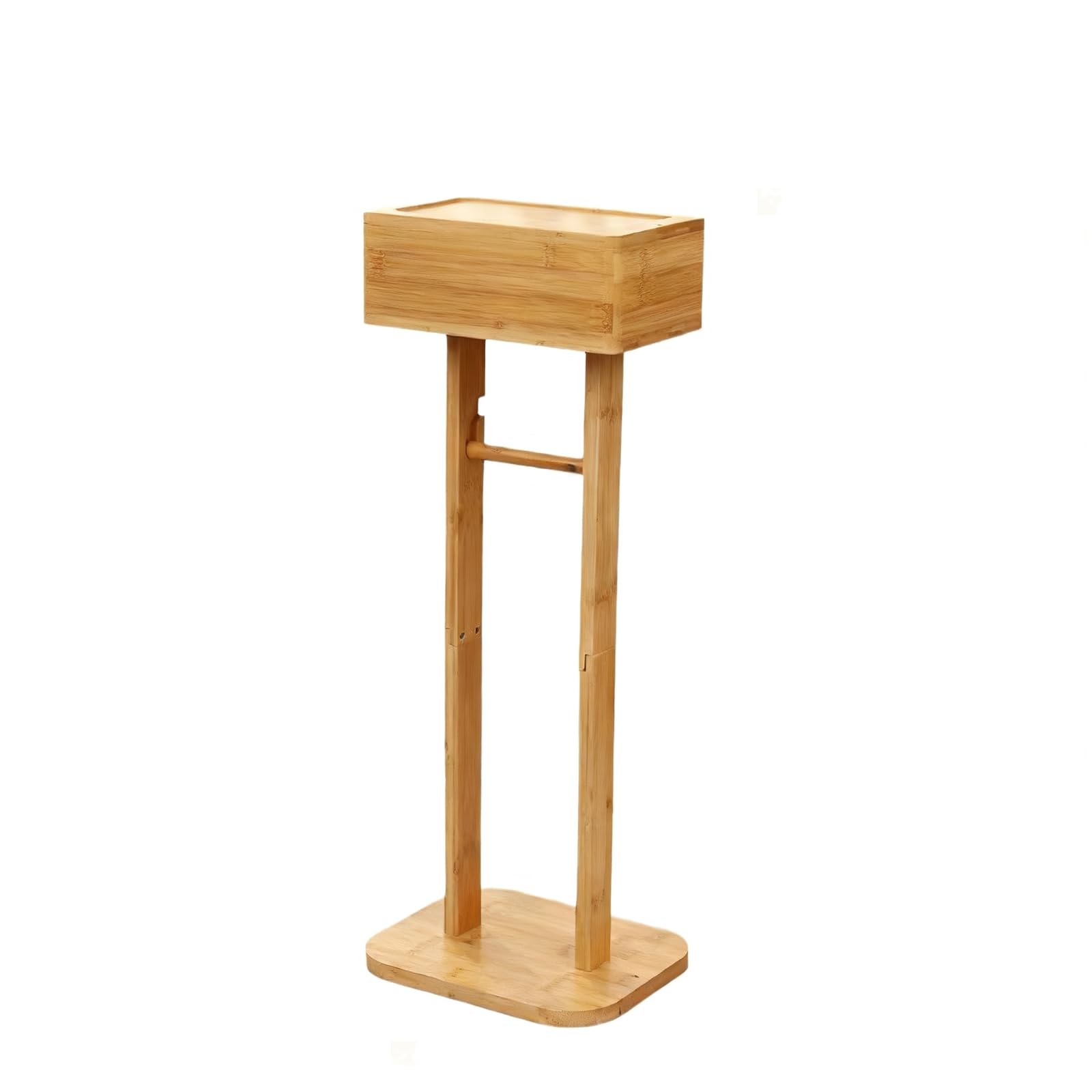 Soporte de bambú para Papel higiénico, Estante de Almacenamiento