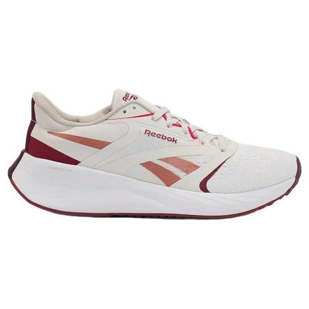 Reebok Women's Energy Tech Plus 2 Trainers, Luxe Grey/Retro Red/Black Cherry, 35.5 EU, Luxe Grey Retro Red Black Cherry, 3.5 UK