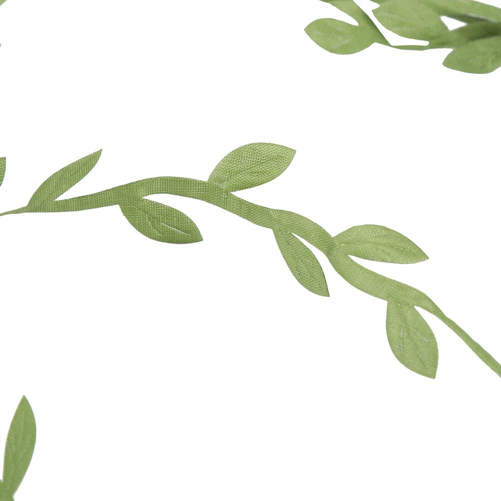 Zerodis Artificial Ivy Leaf Garland Fake Hanging Vine Plants for Wedding Party Garden Wall Decoration Greenery Fake Plants Jungle Party Wall Decor