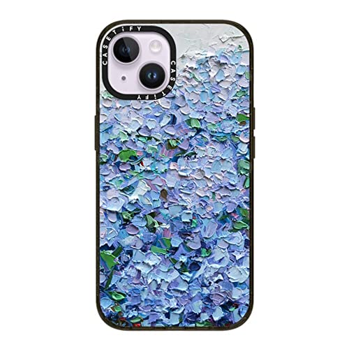 Coque Casetify iPhone 14 Magsafe design haut de gamme Hortensieas