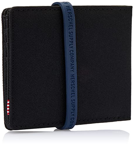 Herschel Unisex Adult Roy Rfid Bi Fold Wallet, Black, One Size Us #TOP1