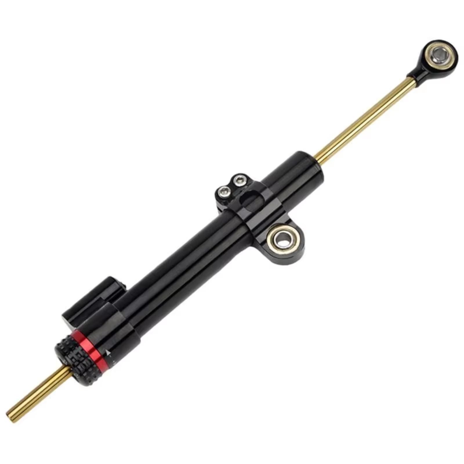 Amortiguador de Dirección Estabilizador De Dirección De Motocicleta, Amortiguador De Dirección Ajustable De Aluminio, Amortiguador De Dirección Lineal para Motocicleta Delantera