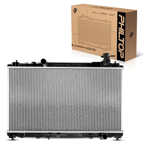 Image of PHILTOP Automotive Replacement Engine Radiator for 2010-2011 Camry 2.5L | Core Width: 28-11 /16 inch fit for 2010 2011 Camry 2.5L (Japan Built, w /o Towing Package)